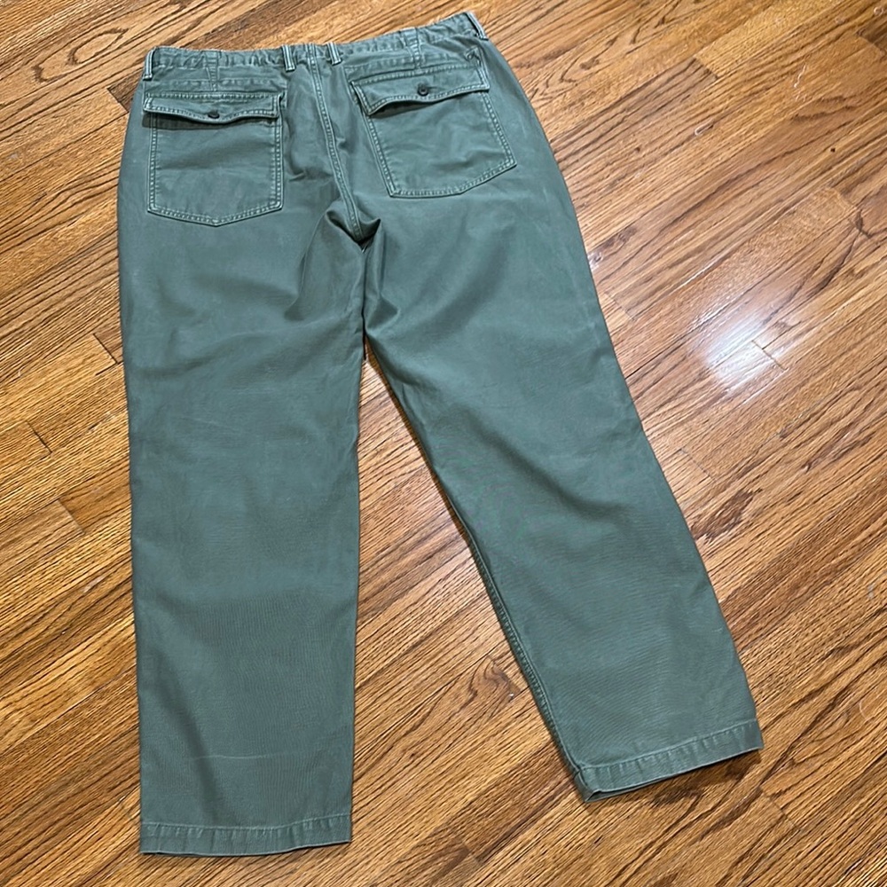 Outerknown Green Chino Pants Classic Style Excellent Condition - Picture 5 of 5